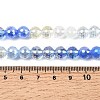 Electroplate Glass Beads Strands EGLA-D300-06-8mm-21-5