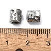 Non-Tarnish 304 Stainless Steel Beads STAS-C089-01B-P-3