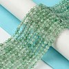 Natural Green Strawberry Quartz Beads Strands X-G-Z034-A02-02-2