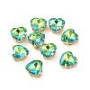 Heart Sew on Rhinestone LS-X1-DIY-E062-04G-01-1