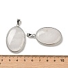 Natural Quartz Crystal Pendants G-M415-01P-07-3