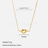 304 Stainless Steel Pendant Necklaces for Women FS-WG3C5F5-02-1