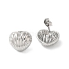 Non-Tarnish 304 Stainless Steel Stud Earrings EJEW-S230-01P-2