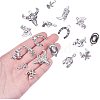 Western Charms Tibetan Style Alloy Pendants TIBEP-PH0001-05AS-3