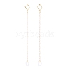 Creative Round Plastic Pear Beads Earring Strap EJEW-JE04693-1