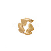 304 Stainless Steel Cuff Open Rings for Women WGE07EC-01-3