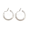 Brass Clip-on Earring Findings KK-F921-08B-P-1