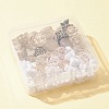 90Pcs 11 Style Mixed Style Acrylic Beads MACR-FS0001-39-4