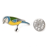 Bird Alloy Enamel Brooches JEWB-I035-08P-04-3