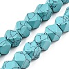 Synthetic Turquoise Beads Strands TURQ-T004-02-4