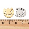 DICOSMETIC 24Pcs 2 Style Stainless Steel Charms STAS-DC0001-81-4