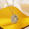 Non-Tarnish Stainless Steel Pendant Necklaces for Women RX0049-2-2