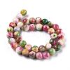 Jade Beads Strands G-D264-8mm-XH19-2