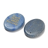 Natural Blue Aventurine(Dyed & Heated) Pendants G-K353-06F-2