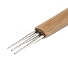 3Pcs 3 Styles Iron Crochet Hooks AJEW-C041-01-3