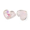 Printed Translucent Epoxy Resin Cabochons LS-RESI-XCP0002-63B-2