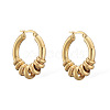 304 Stainless Steel Ring Hoop Earrings WGF6457-02-1