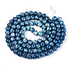Baking Paint Glass Beads Strands DGLA-N016-8mm-10-2