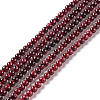 Natural Garnet Beads Strands X-G-F717-14-1