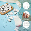 Biyun DIY Sublimation Dangle Earring Making Finding Kits DIY-BY0001-36-4