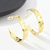 Brass Stud Earrings EJEW-F273-10G-4