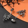 Octopus 316 Surgical Stainless Steel Belly Button Rings/Earrings EJEW-G416-07AS-2