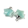 Natural Amazonite Pendants G-P540-01P-03-2