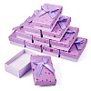 Polka Dot Pattern Cardboard Jewelry Packaging Boxes CON-TAC0011-04B-04-1