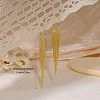 Brass Chain Tassel Stud Earrings FS-WGE0263-02-2