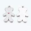 Alloy Enamel Pendants EAP047Y-1-1