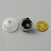 Snowflake Resin Craft Safety Eyes DIY-WH0399-97A-1