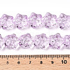 Transparency Glass Beads Strands GLAA-T023-12F-4