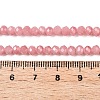Baking Paint Imitation Jade Glass Bead Strands LS-DGLA-A034-J4MM-A31-4