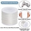 Beebeecraft 2 Rolls Flat Elastic Crystal Spandex String EW-BBC0001-02B-01-2