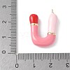 Brass Enamel Pendants KK-E093-03G-U-01-3