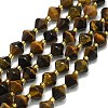 Natural Tiger Eye Beads Strands G-I376-B16-01-1