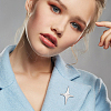 16Pcs Star Alloy Lapel Pins for Backpack Clothes JEWB-FH0002-96P-5