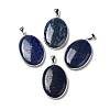 Natural Lapis Lazuli Pendants G-M415-01P-10-1