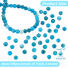  2 Strands Round Natural Apatite Beads Strands G-NB0004-51-2