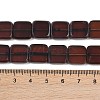 Czech Pressed Glass Beads GLAA-I061-12A-4
