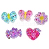 Gradient Color Resin Cabochones PW-WGBD679-01-3