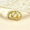 304 Stainless Steel Hoop Earrings for Women EJEW-M068-14G-06-2