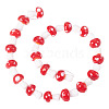 1Strand Handmade Lampwork Beads Strands LAMP-TA0001-84A-1