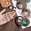 SUNNYCLUE DIY Acorn Locket Necklace Making Kit WOOD-SC0001-60-3