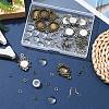 DIY Bland Dome Dangle Earring Making Kit DIY-FS0005-51-8