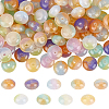 108Pcs 9 Colors Opaque Resin Beads FIND-PA0001-75-1