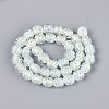 Handmade Foil Glass Beads Strands FOIL-Q002-05J-2