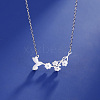 Non-Tarnish 304 Stainless Steel Pendant Necklaces NJEW-H010-01P-5