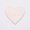 Unfinished Wood Heart Cutout Shape WOOD-WH0101-37A-1