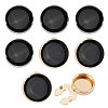 Zinc Alloy Enamel Cufflinks BUTT-GL0001-12-1